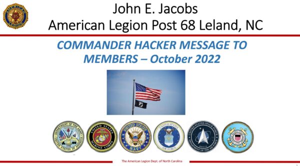 American Legion Post 68 Leland, NC